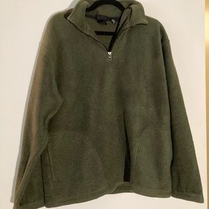 VINTAGE Outdoor Urban Terrain: L, green fleece